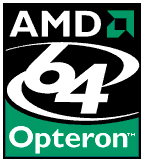 Opteron processor logo by courtesy of AMD