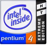Pentium 4 HT Extreme Edition logo by courtesy of Intel